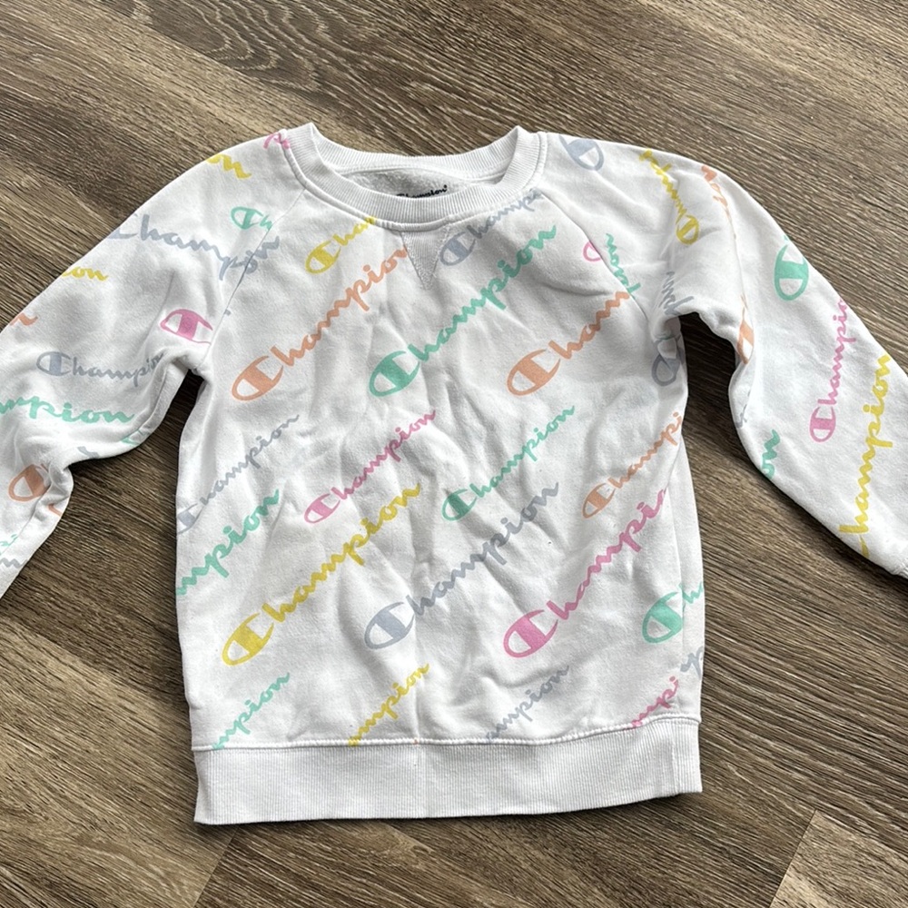 Champion Kids' Multicolor Logo Sweatshirt